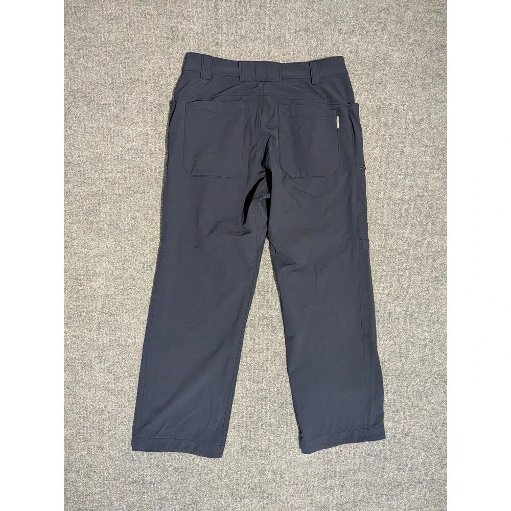 Duluth Trading Flexpedition Pants Mens 34x30 (33x30) Relaxed Fit Blue